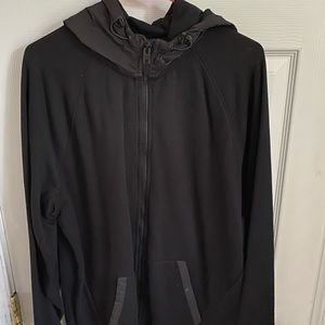 Men’s XL, express zip up jacket with hood.